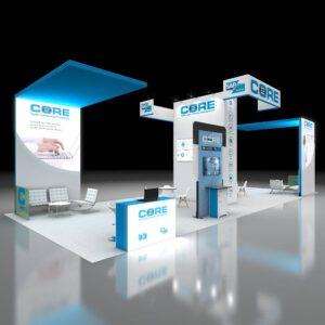 20X50 Las Vegas Rental Booth