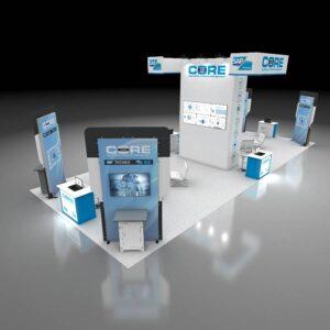 20X50 Custom Trade Show Exhibit Las Vegas