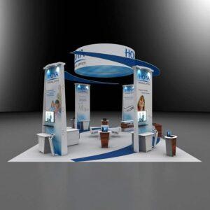 30x40 Orlando Trade Show Display Rentals