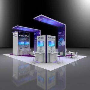 30x40 rental trade show booth orlando