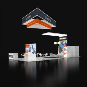 20X50 Trade Show Booth Displays Las Vegas