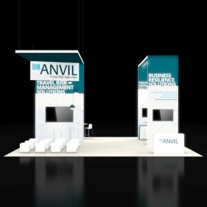 30x30 Exhibit Booth Design Orlando