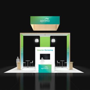 20x30 Exhibit Booth Las Vegas