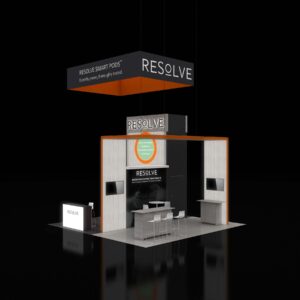 20X20 Exhibition Stand Rental Las Vegas