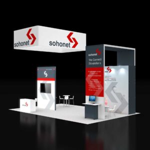20X30 Trade Show Exhibit Rental Las Vegas