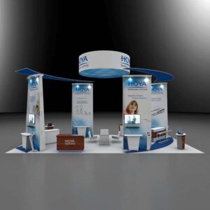 20x40 Las Vegas Trade Show Exhibit Rentals