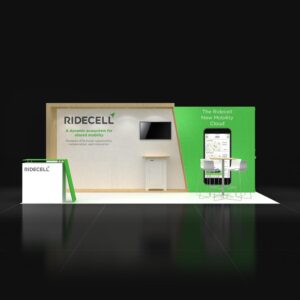 Innovative and purpose-driven 10x20 trade show booth rentals for Las Vegas shows