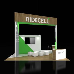 20X30 Custom Rental Exhibits Las Vegas