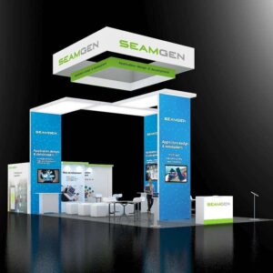 Showcase your brand with extraordinary 20x40 booth rentals from Exponents