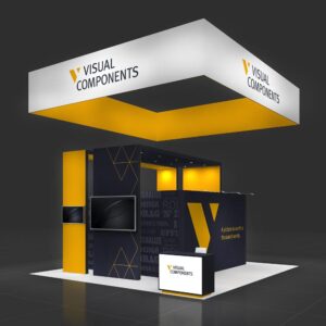 20X20 Trade Show Display Rentals Las Vegas
