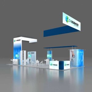 20X40 Exhibit Booth Rentals Las Vegas