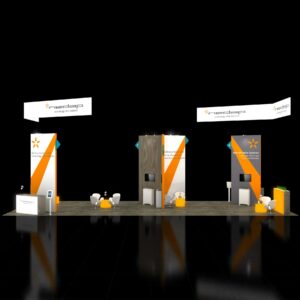 20X50 Las Vegas Trade Show Display Rentals