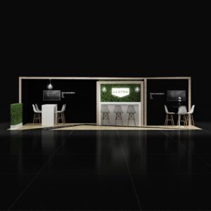 Amazing and robust 10x30 custom trade show booth design Las Vegas