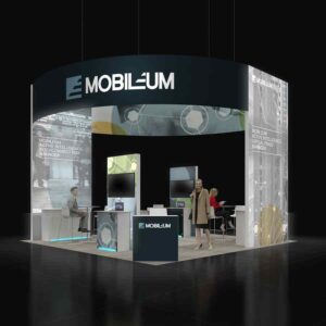 Make heads turn with awe-inspiring 20x20 Trade Show Booth Rental Las Vegas