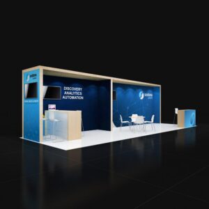 Grab maximum attention with award-winning 10x30 Las Vegas trade show stand design