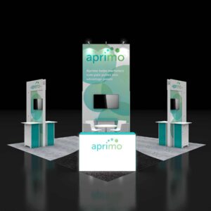 Double your leads with audience-engaging 20x20 Trade Show Display Rentals Las Vegas