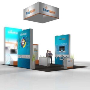 Make a splash with award-winning 20x30 custom trade show booths Las Vegas