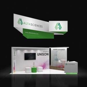 Innovative and purpose-driven 20x20 las vegas booth design