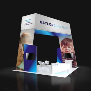Stand out at Las Vegas shows with stunning 20x20 Las Vegas Convention Booth Rentals