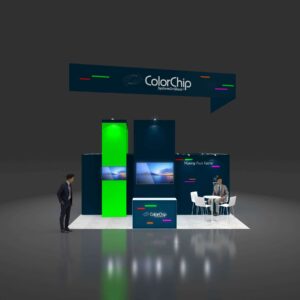 Make heads turn with awe-inspiring 20x20 Trade Show Booth Designs Las Vegas