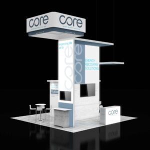 Turnkey all-inclusive 20x20 Las Vegas Exhibit Rentals