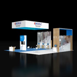 Showcase your brand with extraordinary 40x40 Las Vegas booth rental