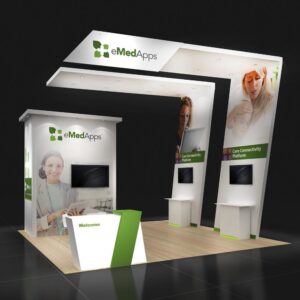 Reliable and majestic 20x20 Trade Show Displays For Rent Las Vegas