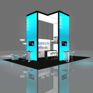 Splendid 20x30 Las Vegas trade show display