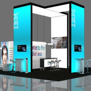 Beat your competition with attention-grabbing 30x30 Rent Trade Show Booth Las Vegas