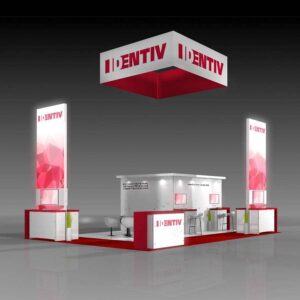 Grab maximum attention with award-winning 20x30 Las Vegas trade show stand design
