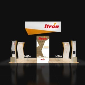 Make heads turn with awe-inspiring 20x40 Las Vegas trade show exhibit rentals