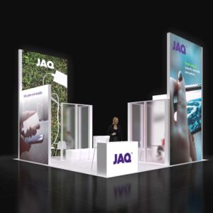 Count on Exponents for attention-grabbing 20x20 Trade Show Exhibit Rental Las Vegas