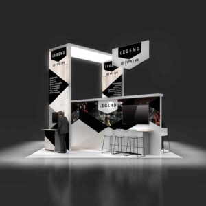 surprise your attendees with supreme 20x20 Las Vegas Exhibit Rental