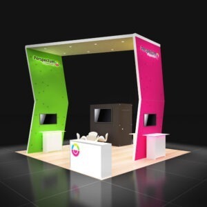 Outshine fellow exhibitors with top-of-the-line 20x20 Las Vegas Rental Booth