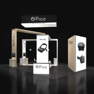 Amazing and robust 20x30 trade show display Las Vegas