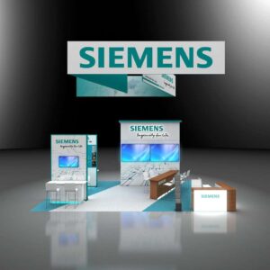 Beat your competition with attention-grabbing 20x30 rent trade show booth Las Vegas