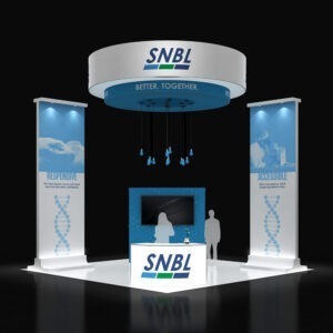 Avant-garde 20x20 Tradeshow Booth Las Vegas