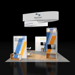 Turnkey all-inclusive 30x30 Trade Show Display Design Las Vegas