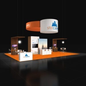 State-of-the-art 30x40 trade show displays rentals Las Vegas
