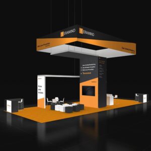 Avant-garde 20x50 trade show displays Las Vegas
