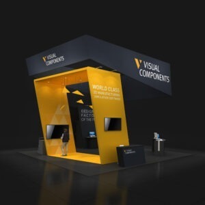 Attract attendees with extraordinary 30x30 Las Vegas Trade Show Booth
