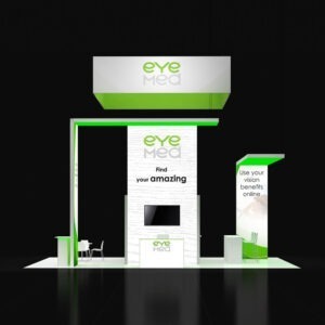 Avant-garde 20x30 trade show displays Las Vegas
