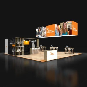Amazing and robust 30x30 trade show booth rentals for Las Vegas shows