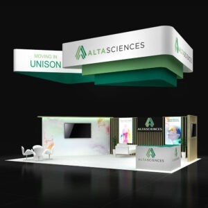 Exclusive 20x30 booth design Las Vegas