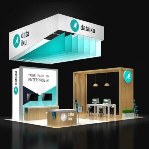 Splendid 20x30 booth design Las Vegas l displays
