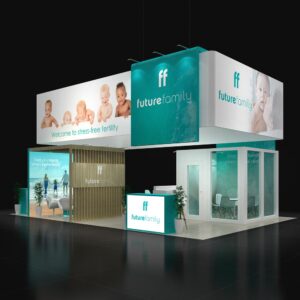 Amaze your audience with impressive 20x30 trade show booth Las Vegas