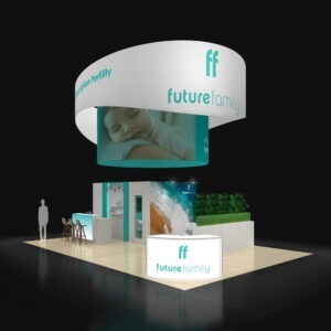 Amaze your audience with impressive 20x30 trade show booth rental Las Vegas