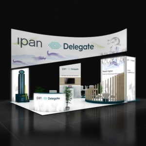 Turnkey all-inclusive 20x30 modular trade show displays Las Vegas