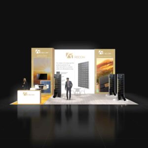 Stunningly creative 20x30 convention rental displays Las Vegas to get noticed