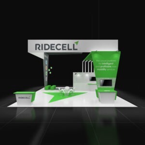 Top-quality 30x30 trade show rental booths Las Vegas